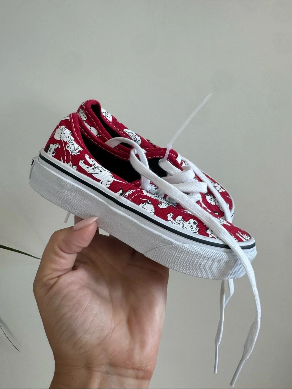 Dalmatian htf vans toddler 10.5 in like new condition